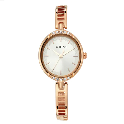 "Titan  Ladies Watch - NN2637WM01 - Click here to View more details about this Product